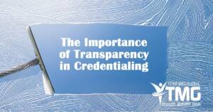 transparency in credentialing