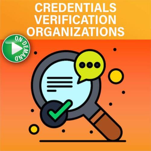 Credentials Verification Organizations