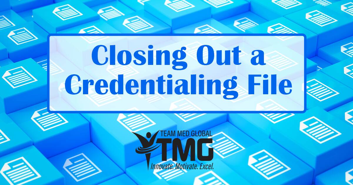 credentialing file