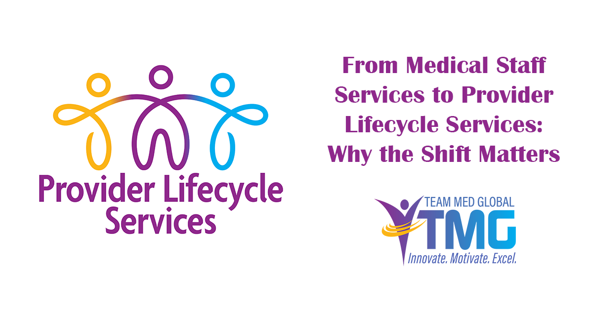 provider lifecycle services